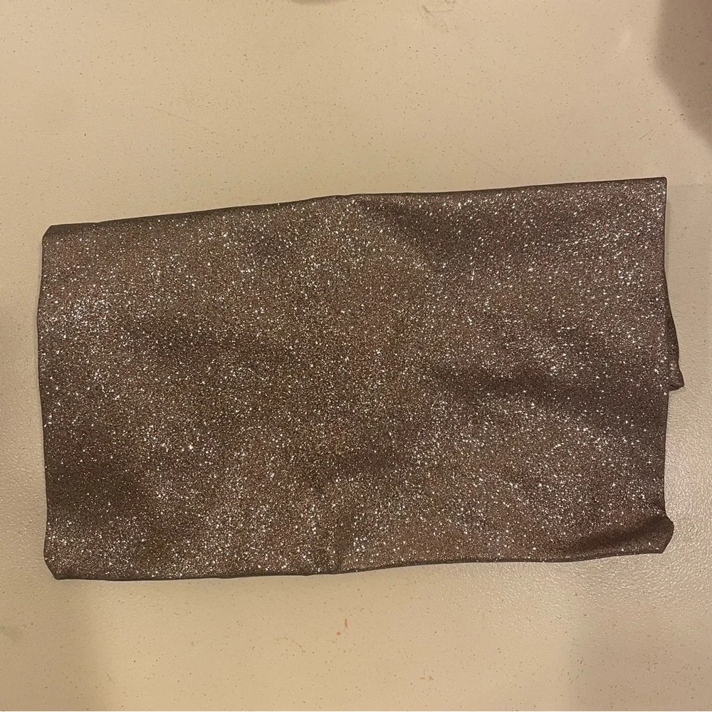 Brand New Nordstrom Large Glittery Clutch - Picture 2 of 4